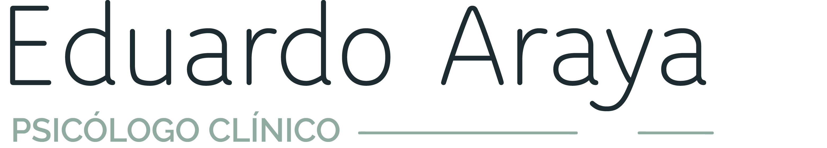 Psicólogo Eduardo Araya